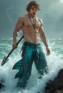 Mermen warriors Art – 2×3 #0300