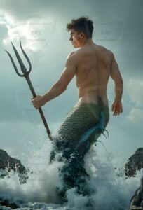 Mermen warriors Art – 2×3 #0301