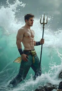 Mermen warriors Art – 2×3 #0302