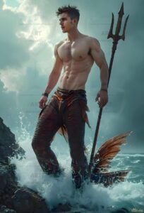 Mermen warriors Art – 2×3 #0303