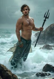 Mermen warriors Art – 2×3 #0306