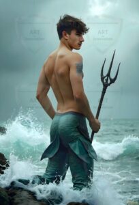 Mermen warriors Art – 2×3 #0307