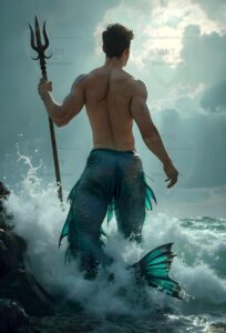 Mermen warriors Art – 2×3 #0308
