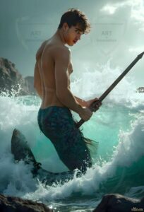 Mermen warriors Art – 2×3 #0309