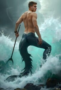 Mermen warriors Art – 2×3 #0312