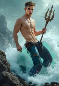 Mermen warriors Art – 2×3 #0313