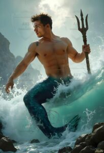 Mermen warriors Art – 2×3 #0314