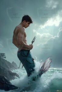 Mermen warriors Art – 2×3 #0315