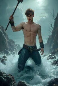 Mermen warriors Art – 2×3 #0316