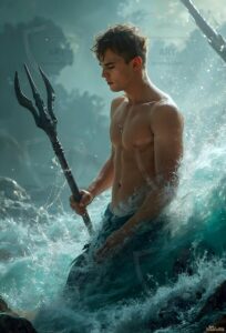 Mermen warriors Art – 2×3 #0317