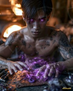 Warlocks – AI Gothic Fantasy Art