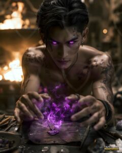 Warlocks – AI Gothic Fantasy Art