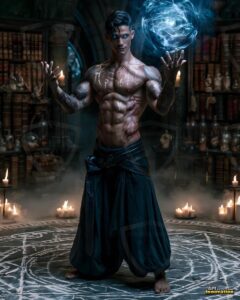 Warlocks – AI Gothic Fantasy Art