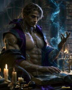 Warlocks – AI Gothic Fantasy Art