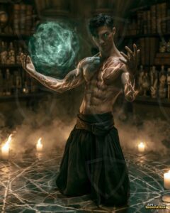 Warlocks – AI Gothic Fantasy Art