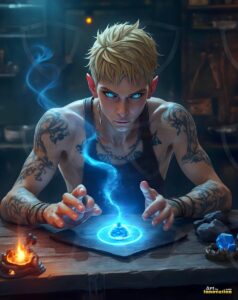 Warlocks – AI Gothic Fantasy Art