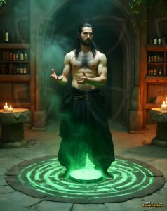 Warlocks – AI Gothic Fantasy Art