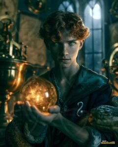 The House of the Serpents – AI Wizard Art