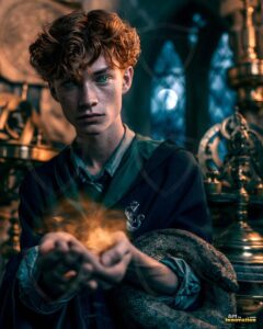 The House of the Serpents – AI Wizard Art
