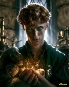 The House of the Serpents – AI Wizard Art