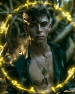 The House of the Serpents – AI Wizard Art