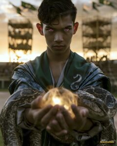 The House of the Serpents – AI Wizard Art