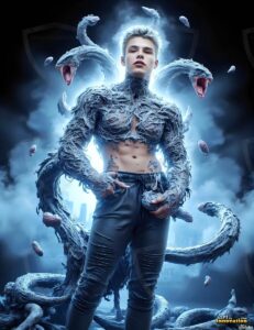 The House of the Serpents – AI Wizard Art