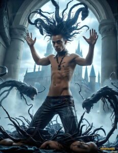 The House of the Serpents – AI Wizard Art