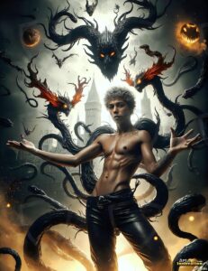 The House of the Serpents – AI Wizard Art