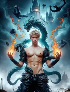 The House of the Serpents – AI Wizard Art