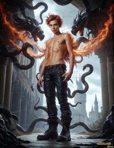 The House of the Serpents – AI Wizard Art