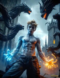 The House of the Serpents – AI Wizard Art
