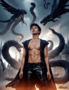 The House of the Serpents – AI Wizard Art