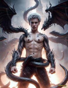The House of the Serpents – AI Wizard Art