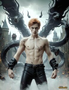The House of the Serpents – AI Wizard Art
