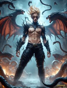 The House of the Serpents – AI Wizard Art