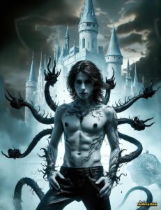 The House of the Serpents – AI Wizard Art