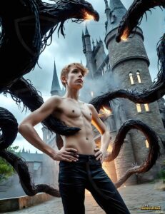 The House of the Serpents – AI Wizard Art