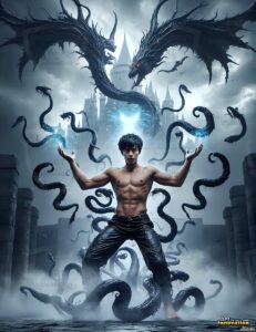 The House of the Serpents – AI Wizard Art