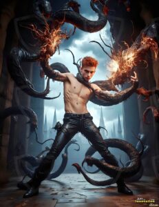 The House of the Serpents – AI Wizard Art