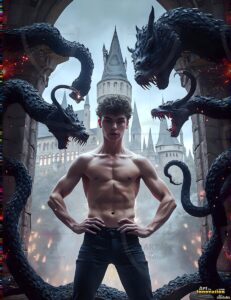 The House of the Serpents – AI Wizard Art