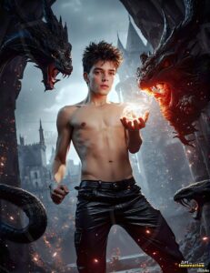 The House of the Serpents – AI Wizard Art