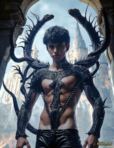 The House of the Serpents – AI Wizard Art
