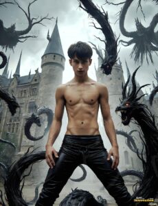 The House of the Serpents – AI Wizard Art