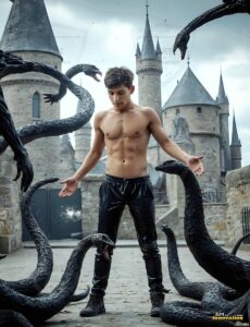 The House of the Serpents – AI Wizard Art