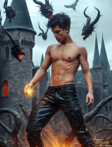 The House of the Serpents – AI Wizard Art