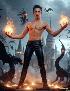 The House of the Serpents – AI Wizard Art