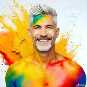 Colors of pride Art – 1×1 #0100