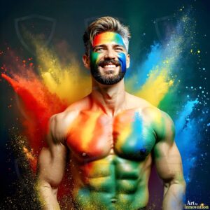 Colors of pride Art – 1×1 #0102