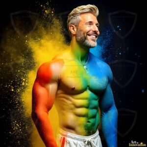 Colors of pride Art – 1×1 #0103